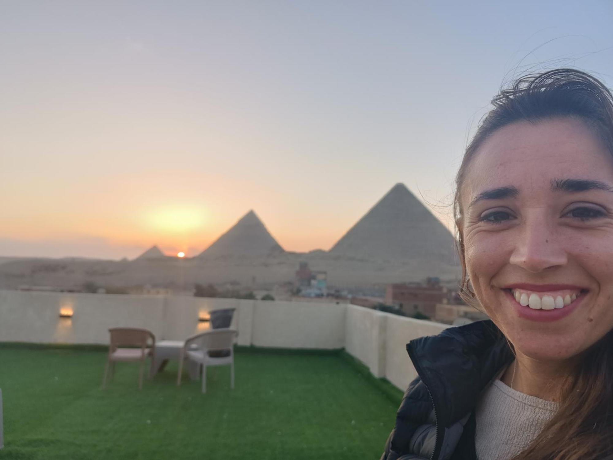 Best Four Pyramids View Kafrat al Jabal Bagian luar foto